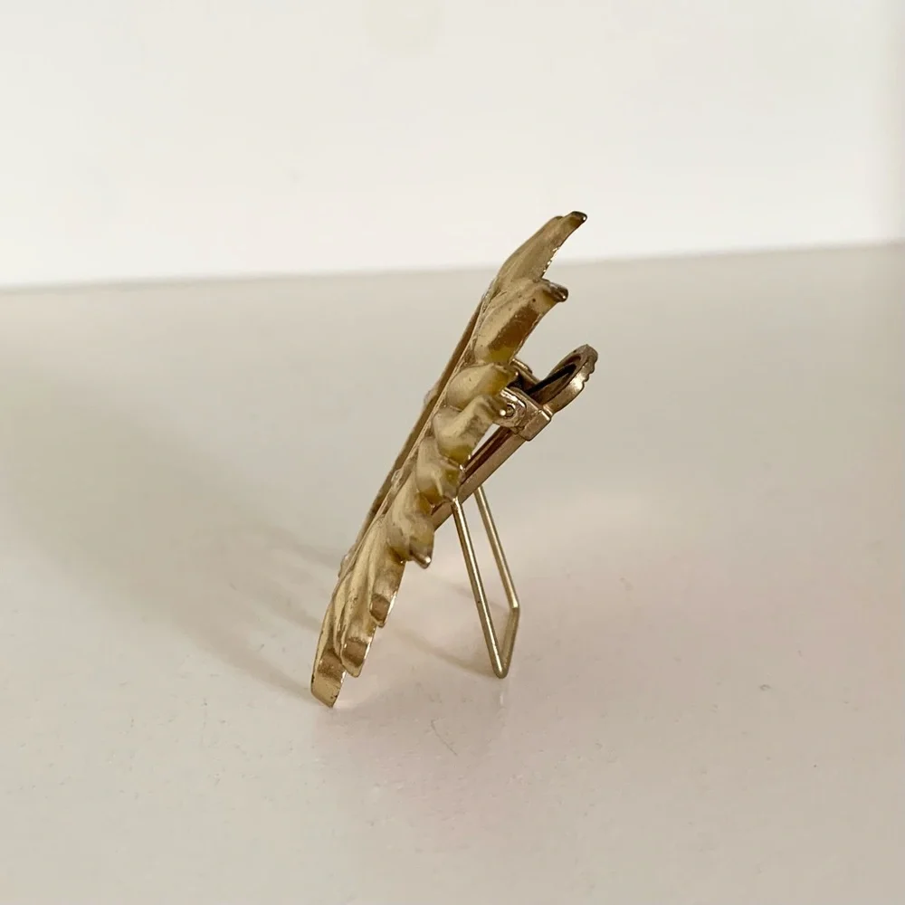 New Jay Strongwater gold crystal frame
